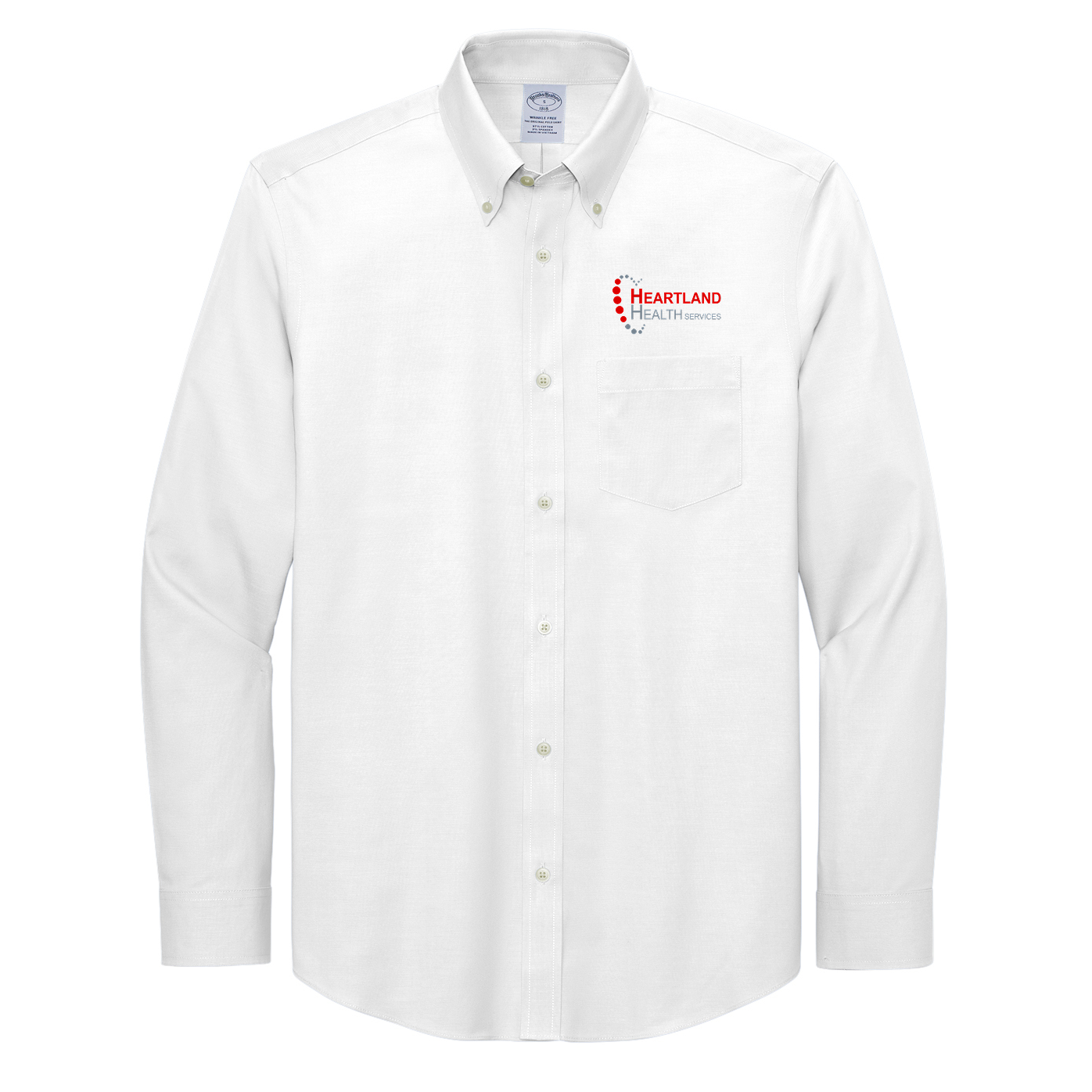 Brooks Brothers® Wrinkle-Free Stretch Pinpoint Shirt