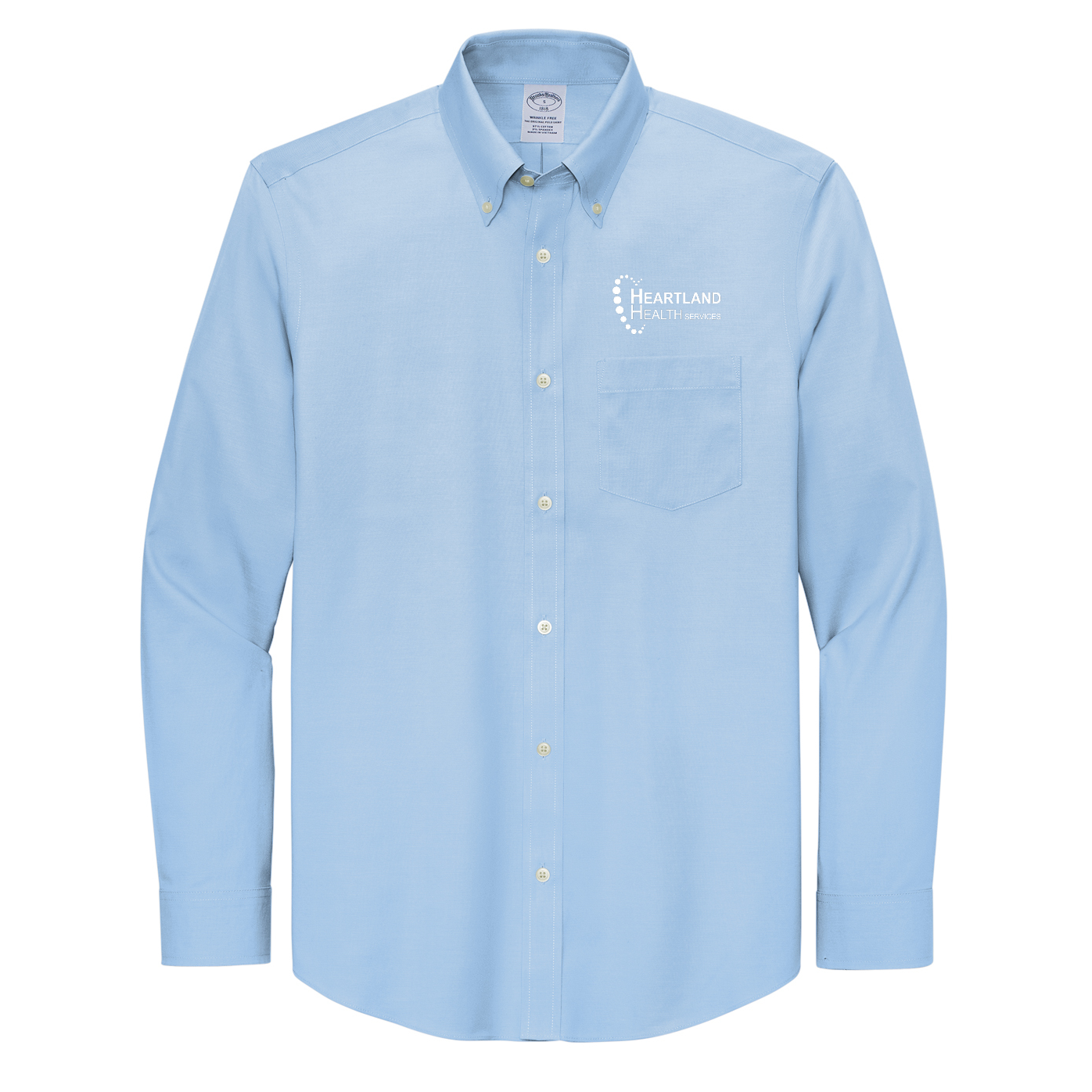 Brooks Brothers® Wrinkle-Free Stretch Pinpoint Shirt